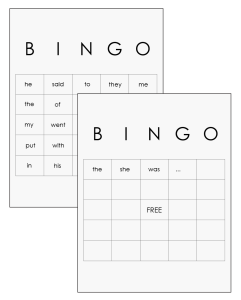 Custom Bingo Boards