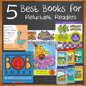 5 Best Books for Reluctant Readers