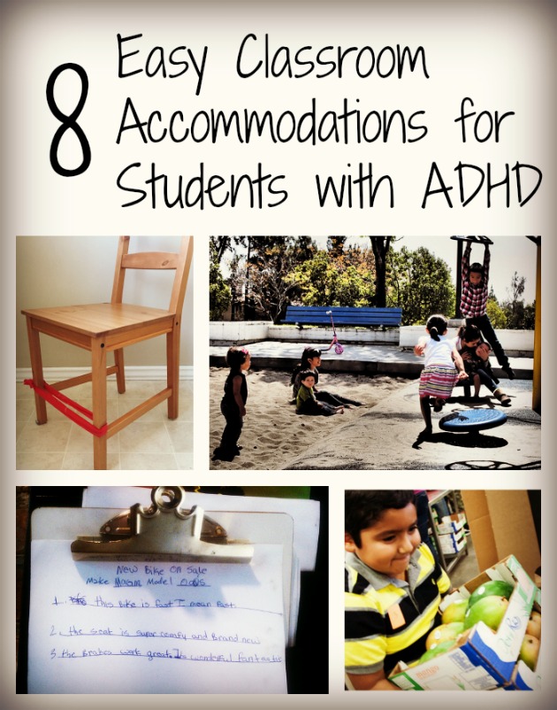 8 easy classroom accommodations for students with ADHD