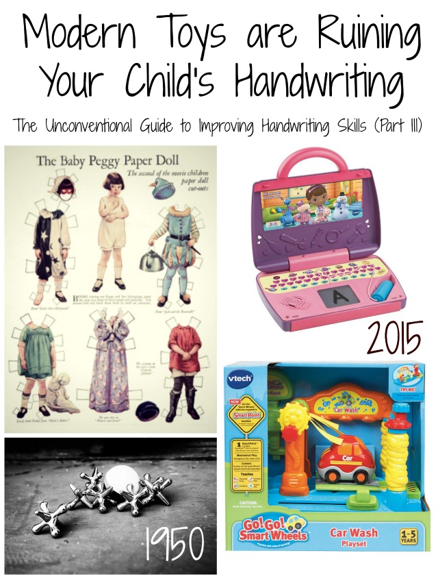 Modern Toys are Ruining Your Child's Handwriting: The Unconventional Guide to Improving Handwriting Skills (Part 3)