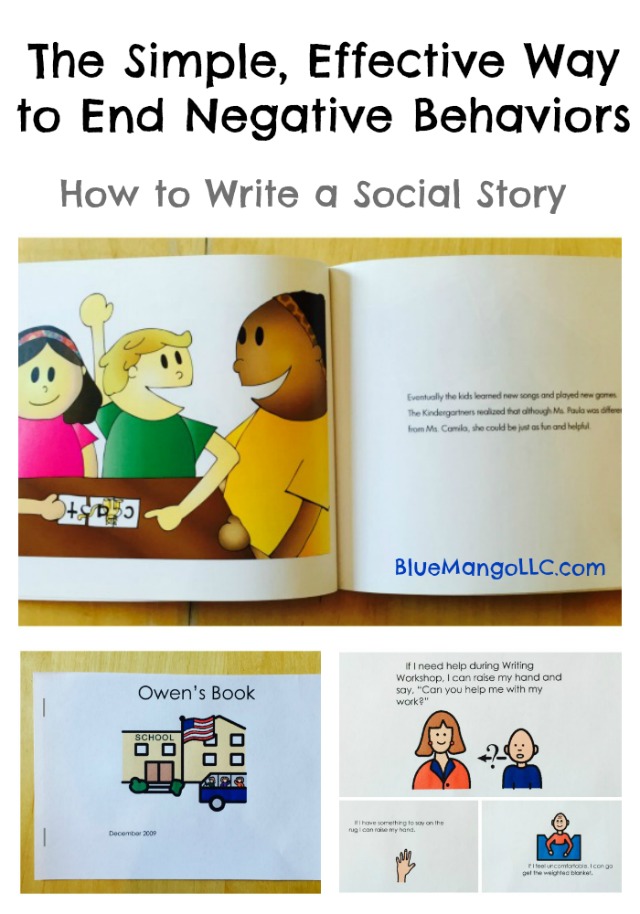 The simple, effective way to end negative behaviors how to write a social story